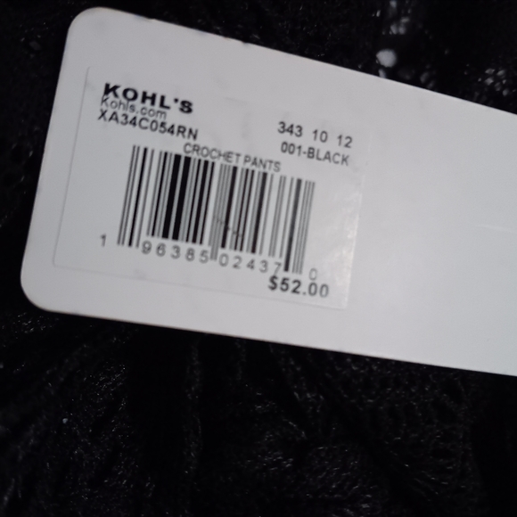 NWT Freshwater Crochet pants - Picture 5 of 9